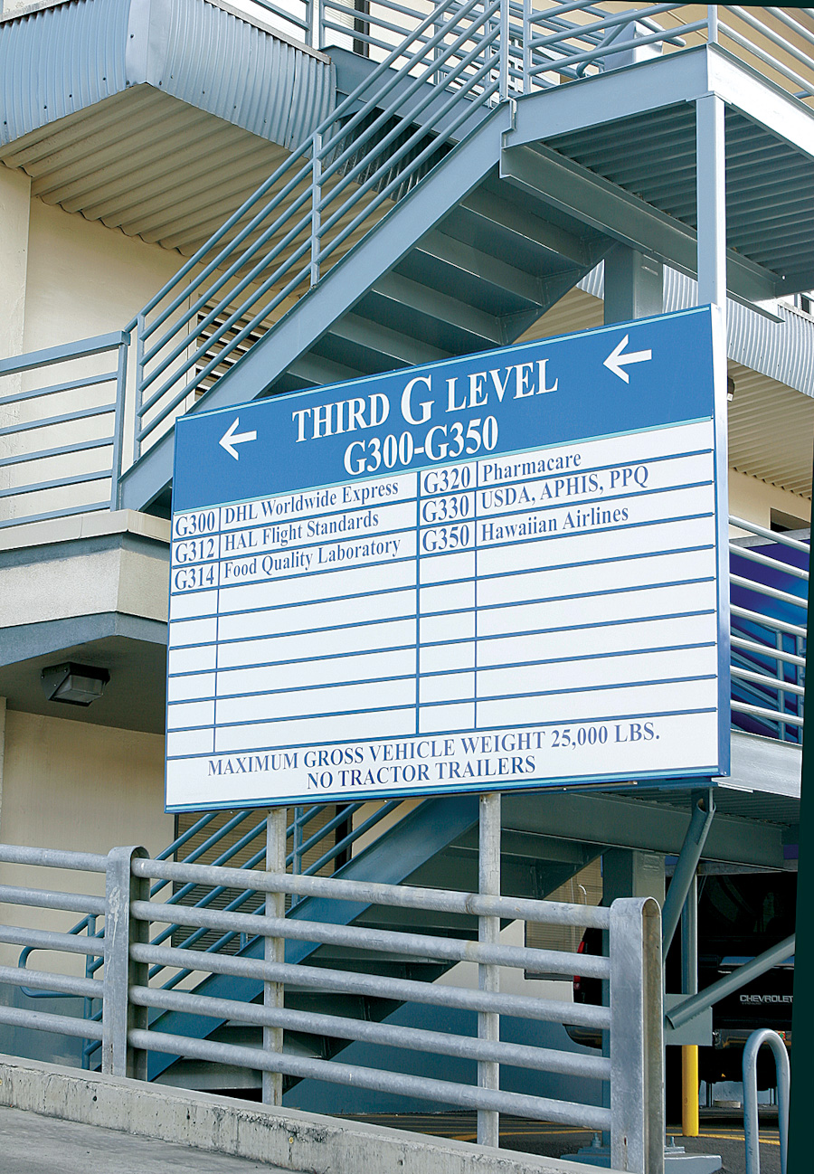 Custom panel and post sign system